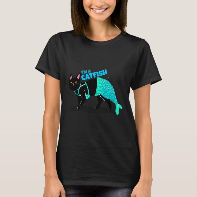 Camiseta Bagre Para Gato (Frente)