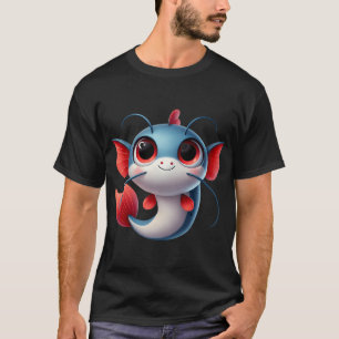 Camiseta Bagre Rabo Vermelho Adorável