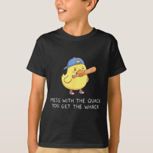 Camiseta Bagunça de ganso com o grasnido você leva o golpe