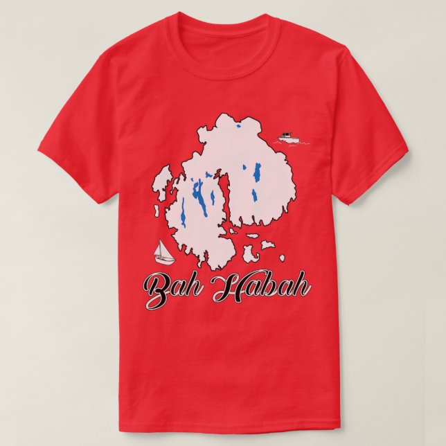 Camiseta Bah Habah (Frente do Design)