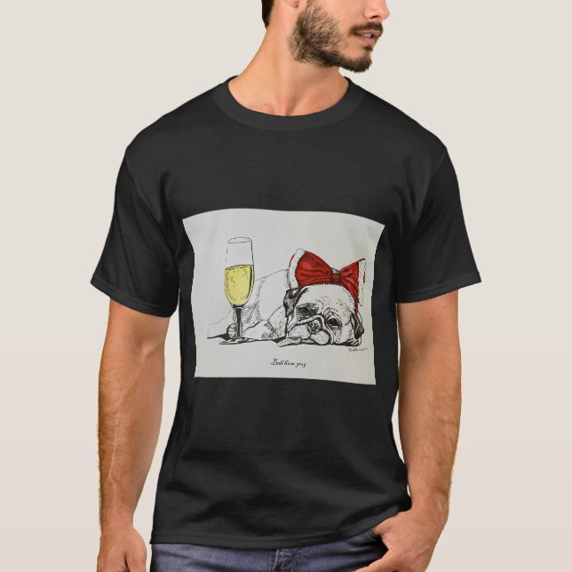 Camiseta Bah hum-pug (Frente)