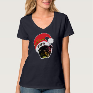 Camiseta Bah Hum Pug Ugly Christmas Sweater
