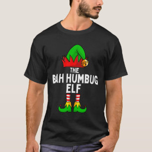 Camiseta Bah Humbug Elf Matando Natal
