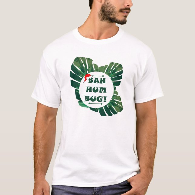 Camiseta Bah Humbug Monstera (Frente)