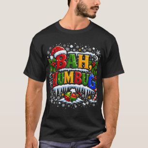 Camiseta Bah Humbug Natal Divertido em Família