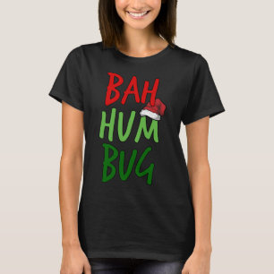 Camiseta Bah Humbug Natal Santa Hat Anti-Natal