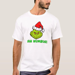 Camiseta Bah Humbug Scrooge Desenho Animado de Natal Essenc
