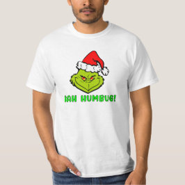 Camiseta Bah Humbug Scrooge Desenho Animado de Natal Essenc