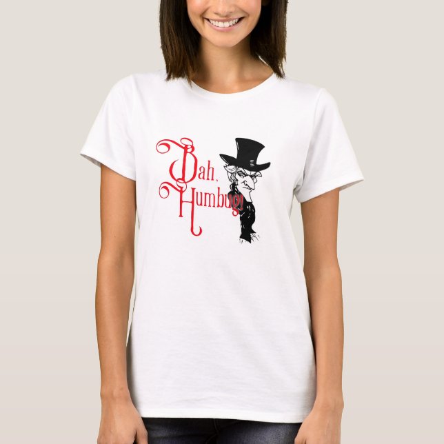 Camiseta Bah Humbug Scrooge Essential T-Shirt (Frente)