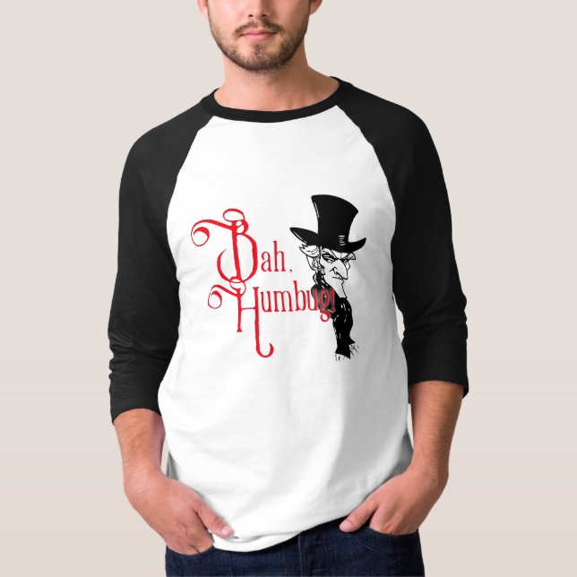 Camiseta Bah Humbug Scrooge Essential T-Shirt (Frente)