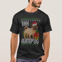 Bah Humpug Puggle Ugly Xmas Hum Pug Bebê Cães