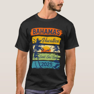 Camiseta Bahamas 2025 Vacation Souvenir Holiday Family Grou