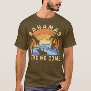 Camiseta Bahamas Aqui Vemos Férias Viagem Tropi