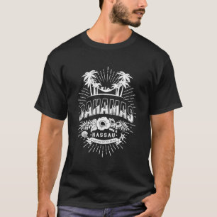 Camiseta Bahamas Bahamas orgulhosas Bandeira Presente Desig