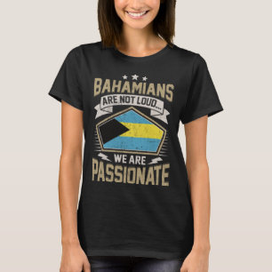Camiseta Bahamas Bandeira Bahamas Apaixonadas Raparigas e M
