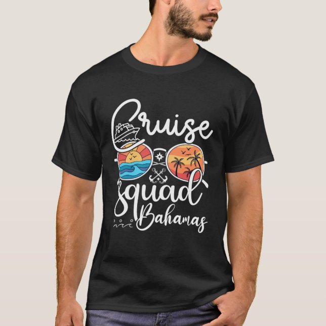 Camiseta Bahamas Cruise Squad 2023 Bahamas Holiday Family M (Frente)