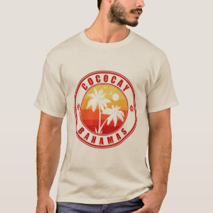 Camiseta Bahamas de Coco Cay Retro Souvenirs 60s