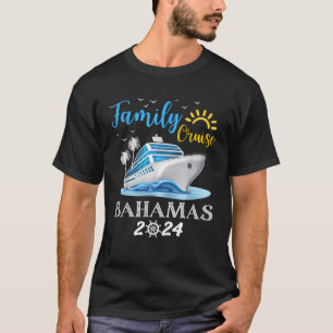Camiseta Bahamas do Cruzeiro Familiar 2024 Férias de Combat