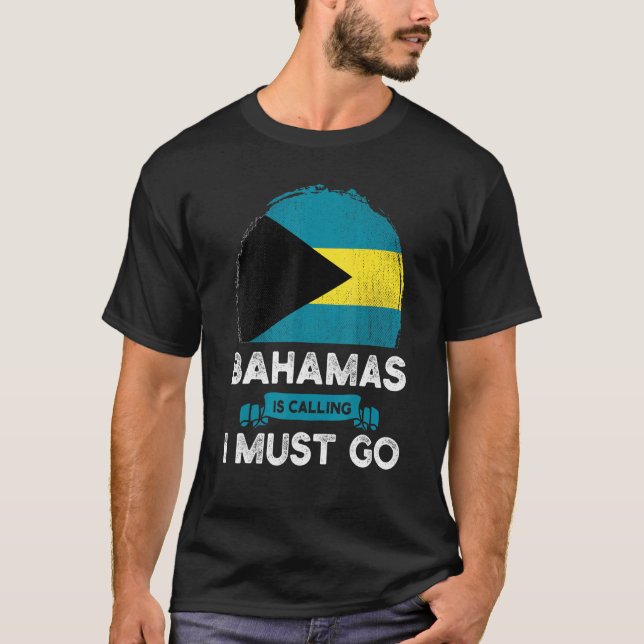 Camiseta Bahamas Está Chamando Eu Tenho Que Ir Para O Patri (Frente)