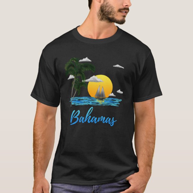 Camiseta Bahamas Islands Vacation (Frente)