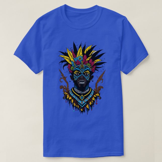 Camiseta Bahamas junkanoo (Frente do Design)