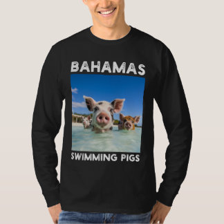 Camiseta Bahamas Nadando Porcos Exuma