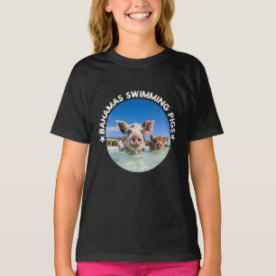 Camiseta Bahamas Nadando Porcos Exuma