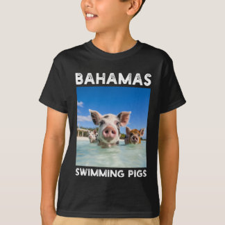 Camiseta Bahamas Nadando Porcos Exuma