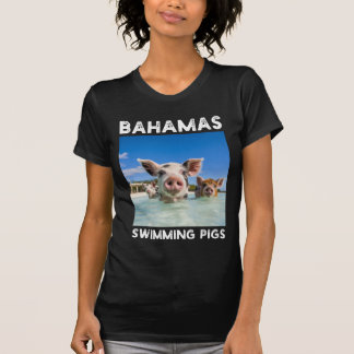 Camiseta Bahamas Nadando Porcos Exuma