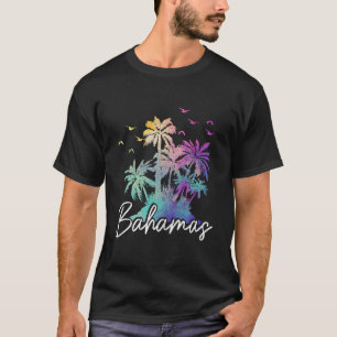 Camiseta Bahamas Nassau Praia Palmeiras Férias