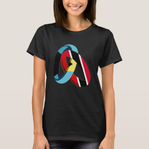 Camiseta Bahamas Sinalizador Trinidad e Tobago Casamento W