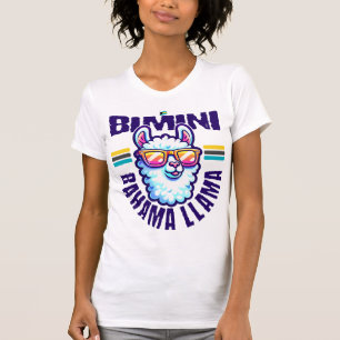 Camiseta Bahamas Souvenir Gift: Bimini Bahamas Bahama Lama
