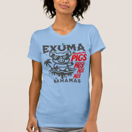Camiseta Bahamas Souvenir Presente: Bahamas Exuma Nadam Suí
