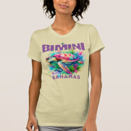 Camiseta Bahamas Souvenir Presente: Bimini Bahamas Tartarug
