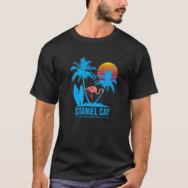 Camiseta Bahamas Staniel Cay Premium (Frente)
