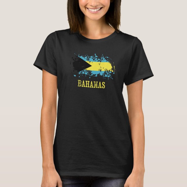 Camiseta Bahamian enthusiasts for Bahamas and Bahamas   (Frente)