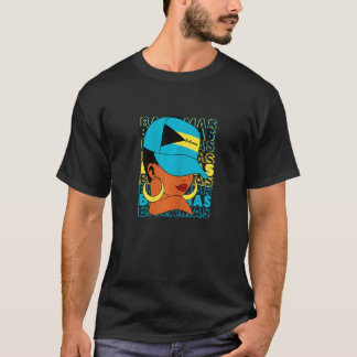 Camiseta Bahamian Flag Clothing Bahamas Vacation Design Bah