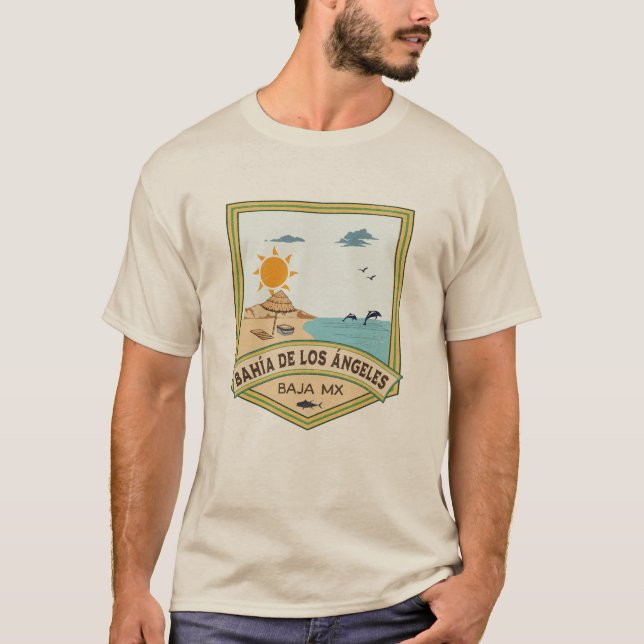 Camiseta Bahía de los Ángeles Baja California Sur México (Frente)