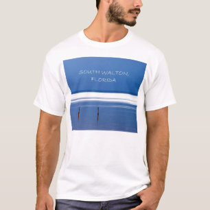 Camiseta Baía azul de Choctawhatchee em Walton sul, Florid
