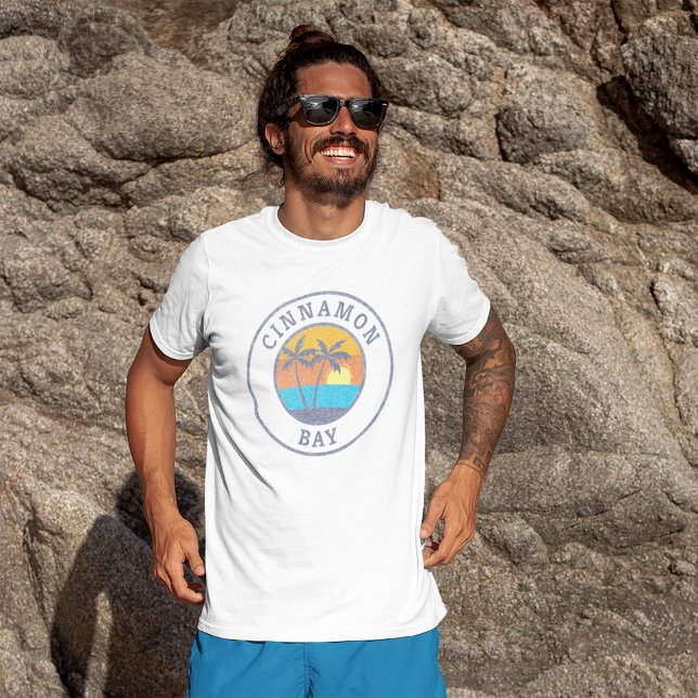 Camiseta Baía Cinnamon, Ruas. John, Estilo Clássico Desvane (Criador carregado)