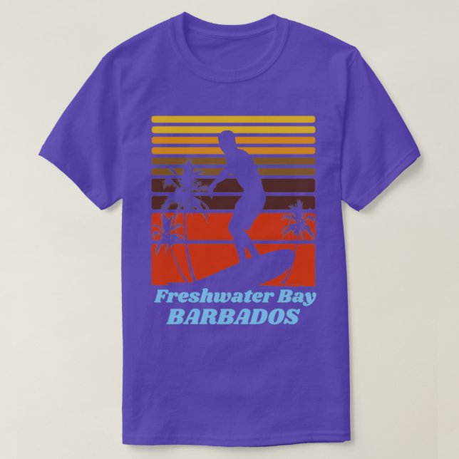 Camiseta Baía de águas frescas para pessoas que gostam de f (Frente do Design)