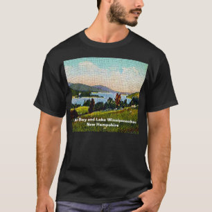 Camiseta Baía de Alton e lago Winnipesaukee, New Hampshire