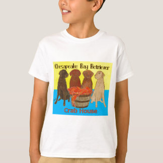 Camiseta Baía de Chesapeake Retriver Crabhouse