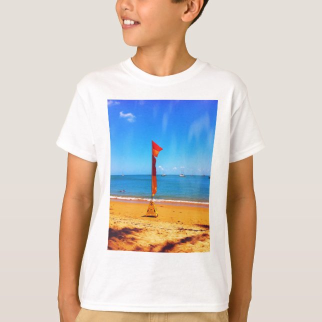 Camiseta Baía de ferradura, Ilha Magnética, Townsville (Frente)