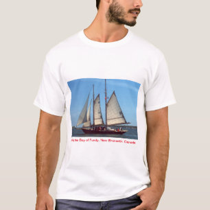 Camiseta Baía de Fundy, t-shirt de Novo Brunswick, Canadá