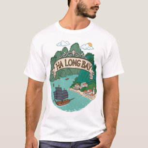 Camiseta Baía de Ha Long
