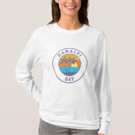Camiseta Baía de Hanalei, Estilo Clássico Desvanecido em Ka
