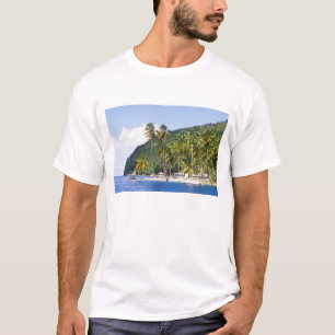Camiseta Baía de Marigot, Santa Lúcia, Caribe