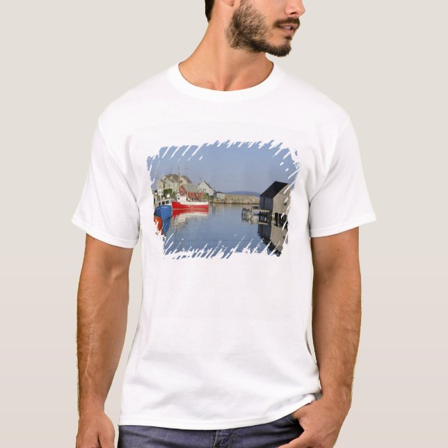 Camiseta Baía de Peggy, Nova Scotia, Canadá (Frente)