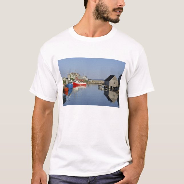 Camiseta Baía de Peggy, Nova Scotia, Canadá (Frente)